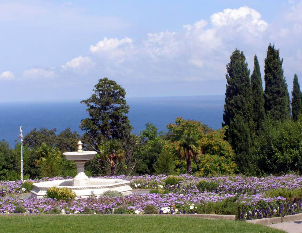 Юсуповский дворец Крым парк