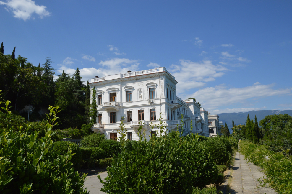 Ливадия Ливадийский дворец март