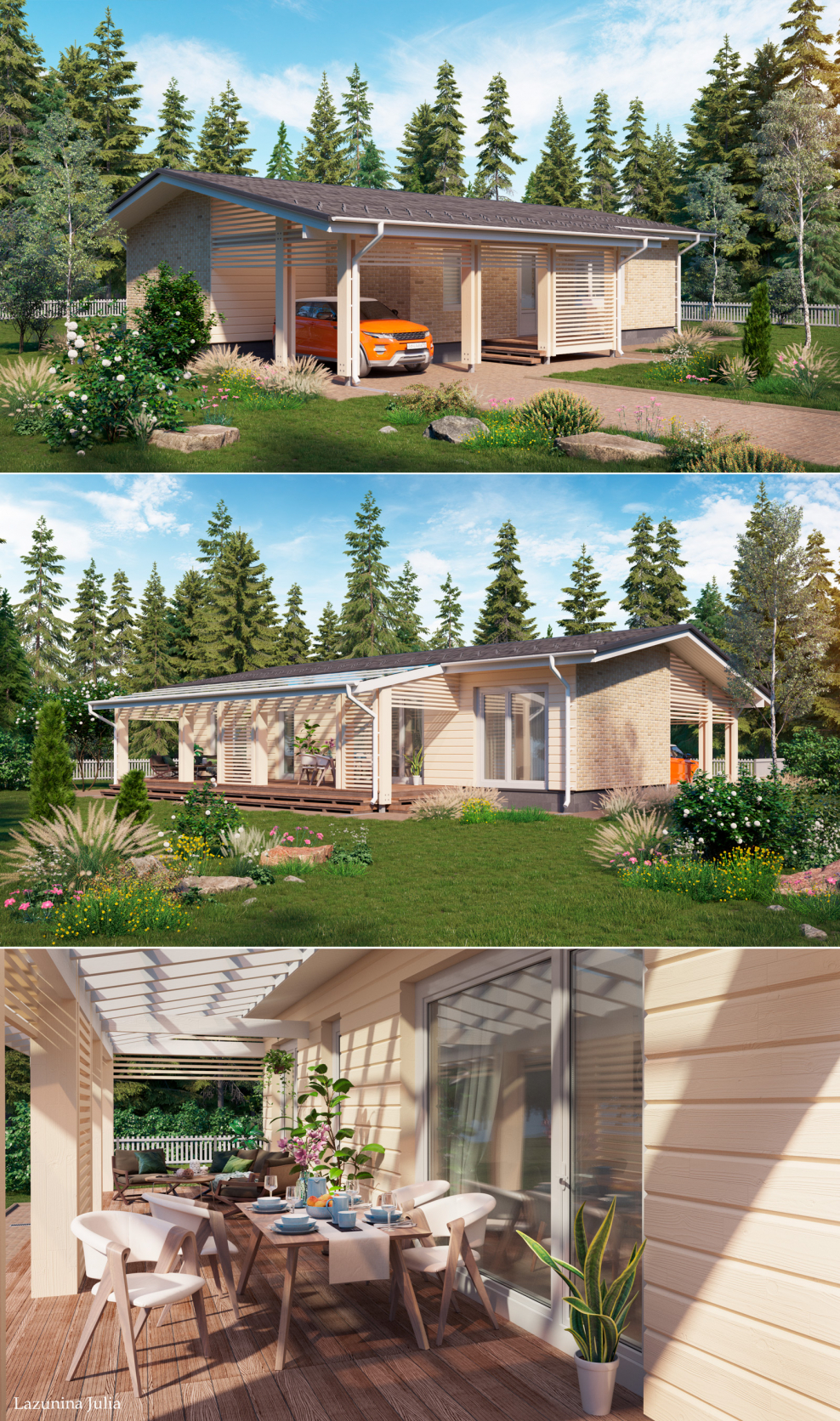 Летний берег Воронеж коттеджный