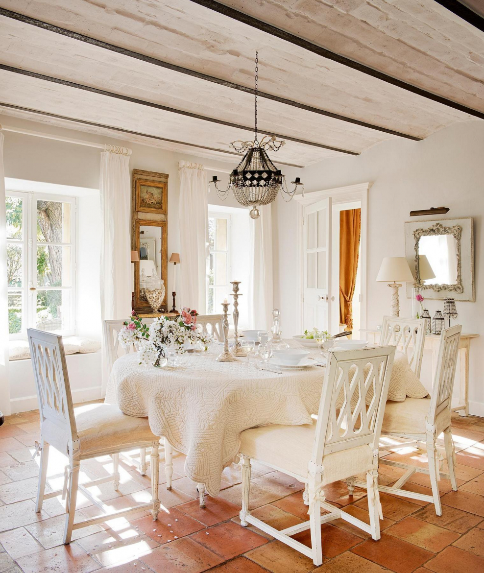 Дача в стиле Скандинавский шебби Шик