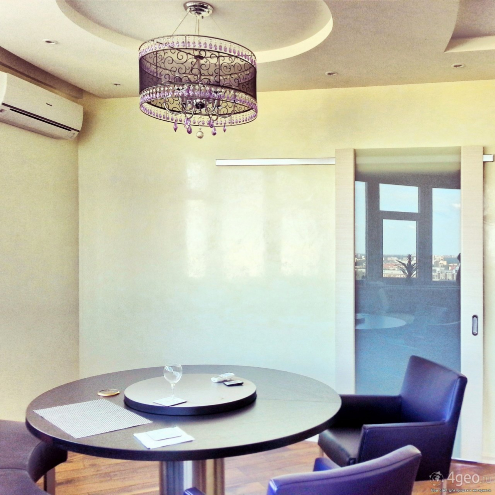 Афреско в интерьере кухни