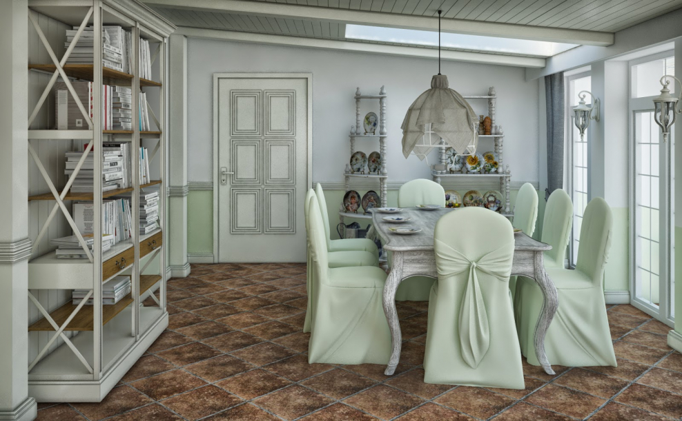 Школа дизайн в стиле Прованс