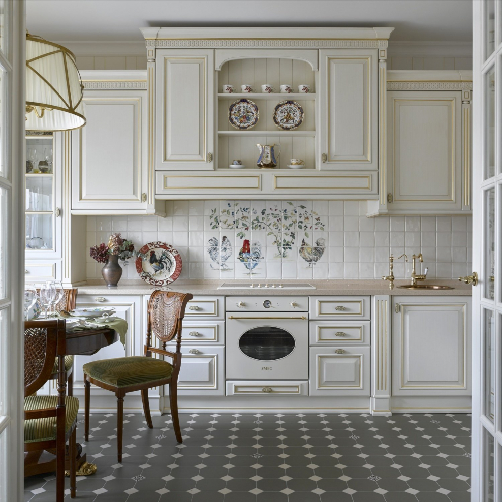 Кухня Прованс слоновая кость