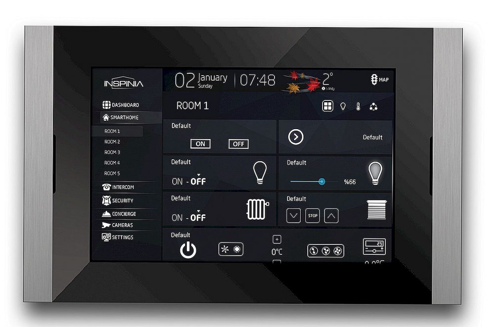 Панель KNX для умного дома