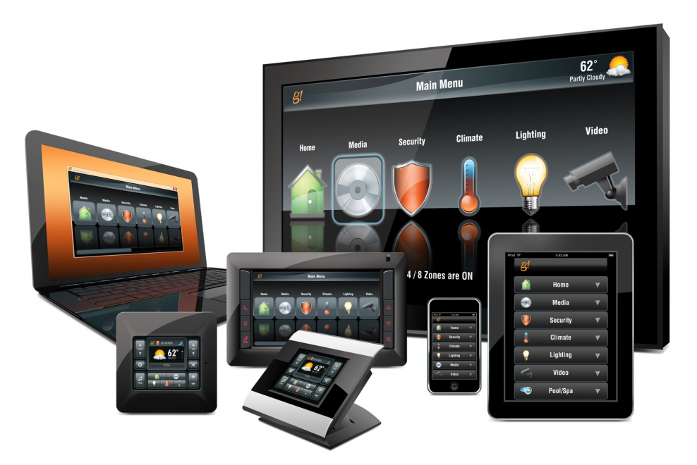 Панель управления умным домом