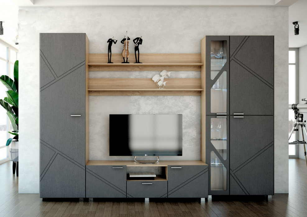 Стенка Манхеттен стиль