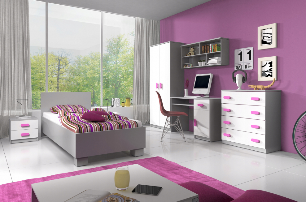 Белая мебель для подростка