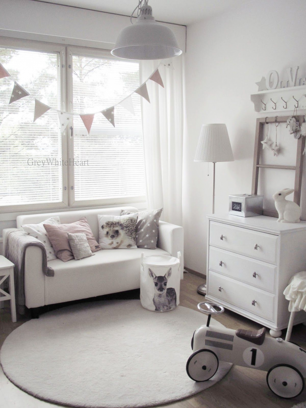 Серые детские комнаты