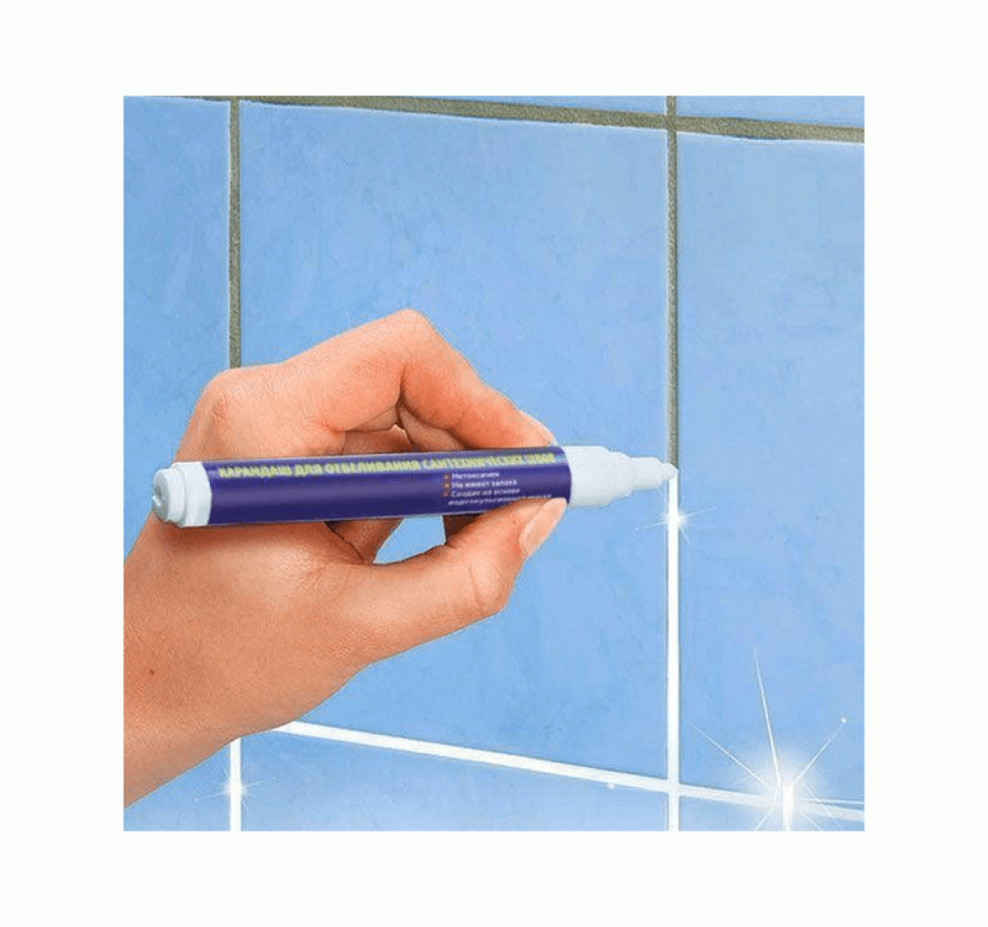 Карандаш для отбеливания сантехнических швов Grout-aide