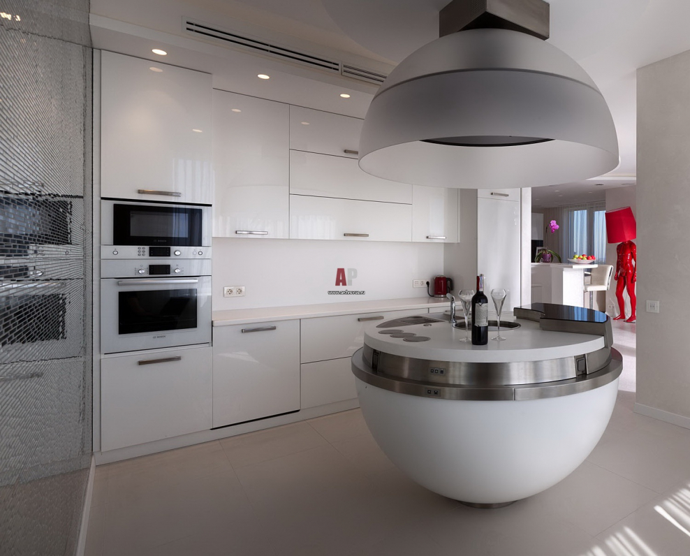 Кухня в стиле будущего