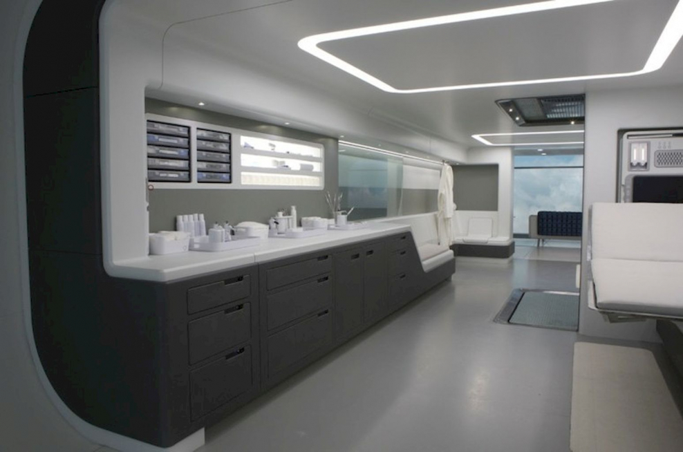 Кухня в футуристическом стиле