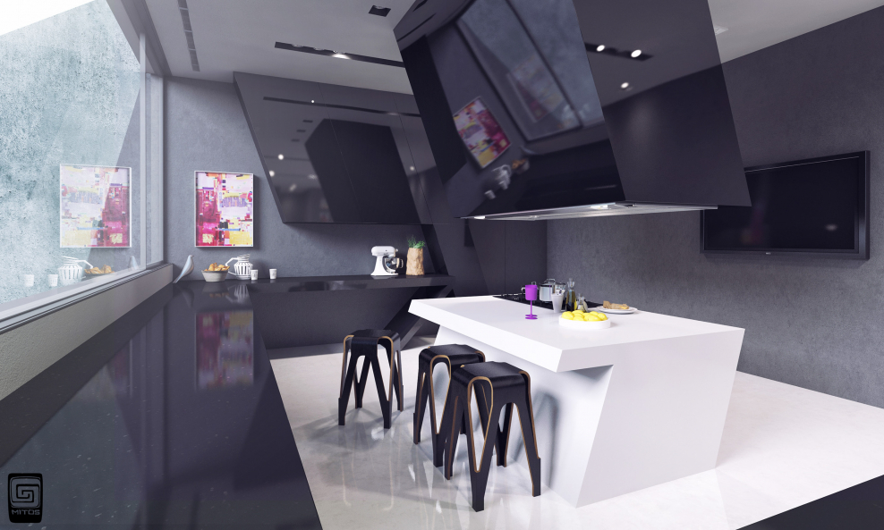 Футуристическая кухня