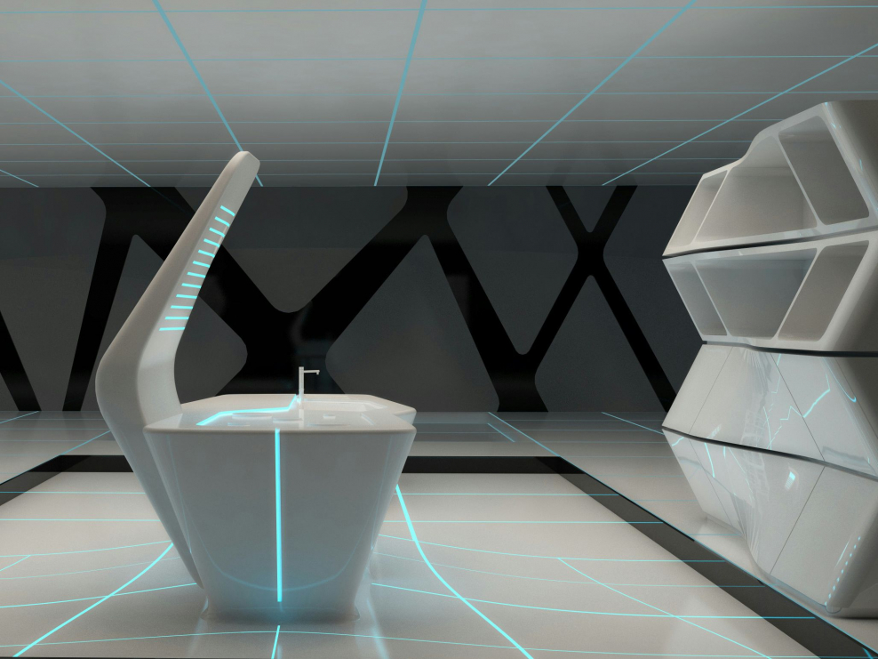 Футуристическая мебель