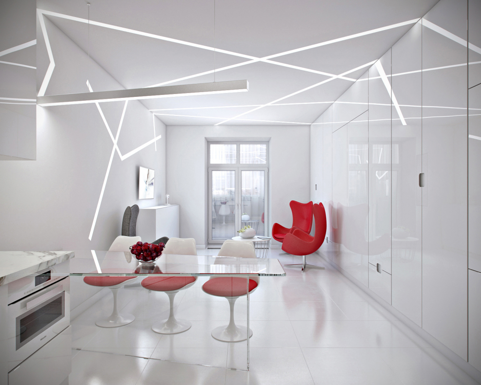 Чисто белая студия