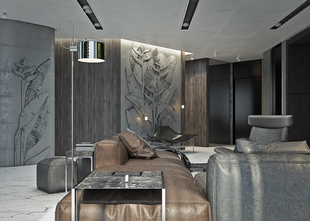 Комната в белом стиле для парней