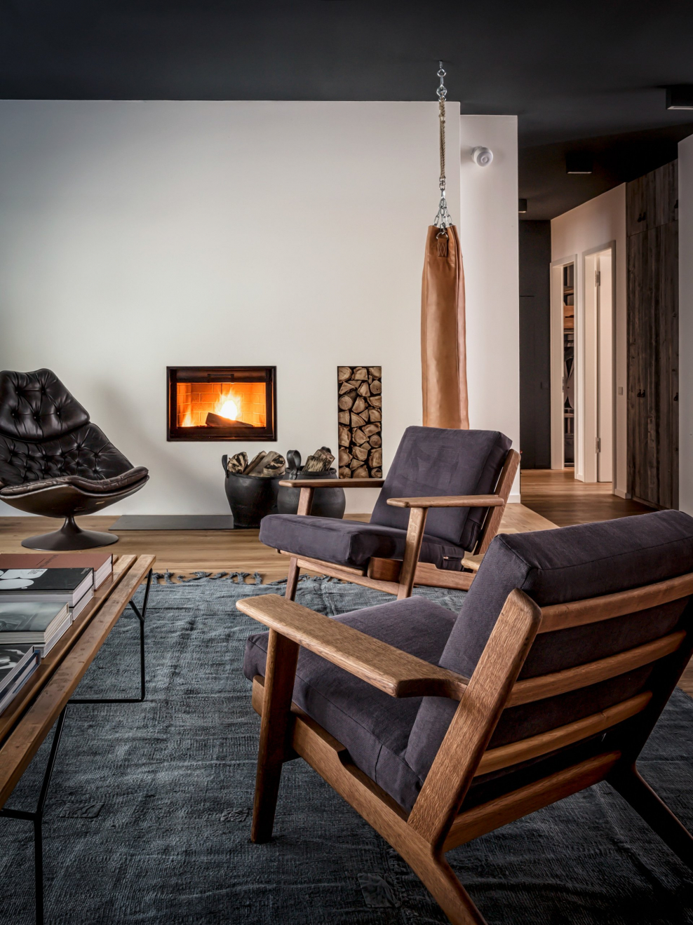 Спальня лофт 16 кв м