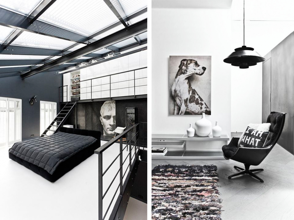 Интерьер в стиле брутализм и необрутализм