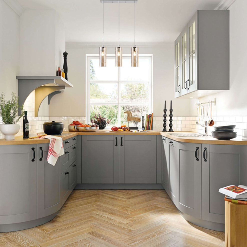 Кухни икеа Будбин белая угловая