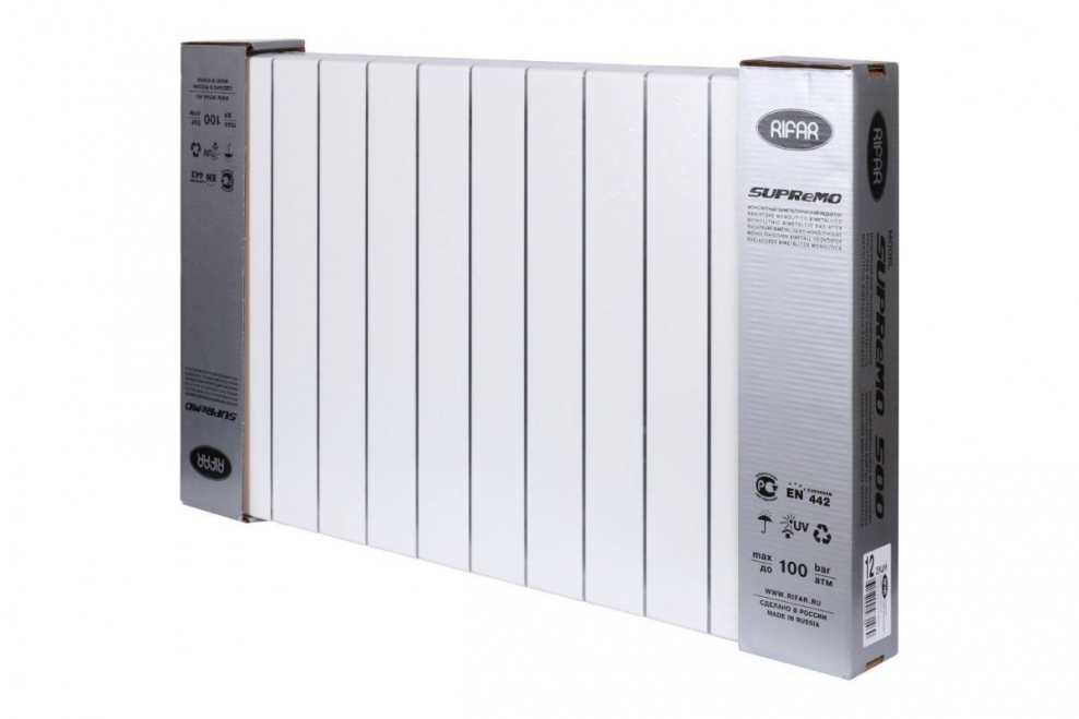 Биметаллический радиатор Rifar Supremo 350