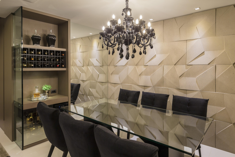 Гипсовая панель 3d Parallel