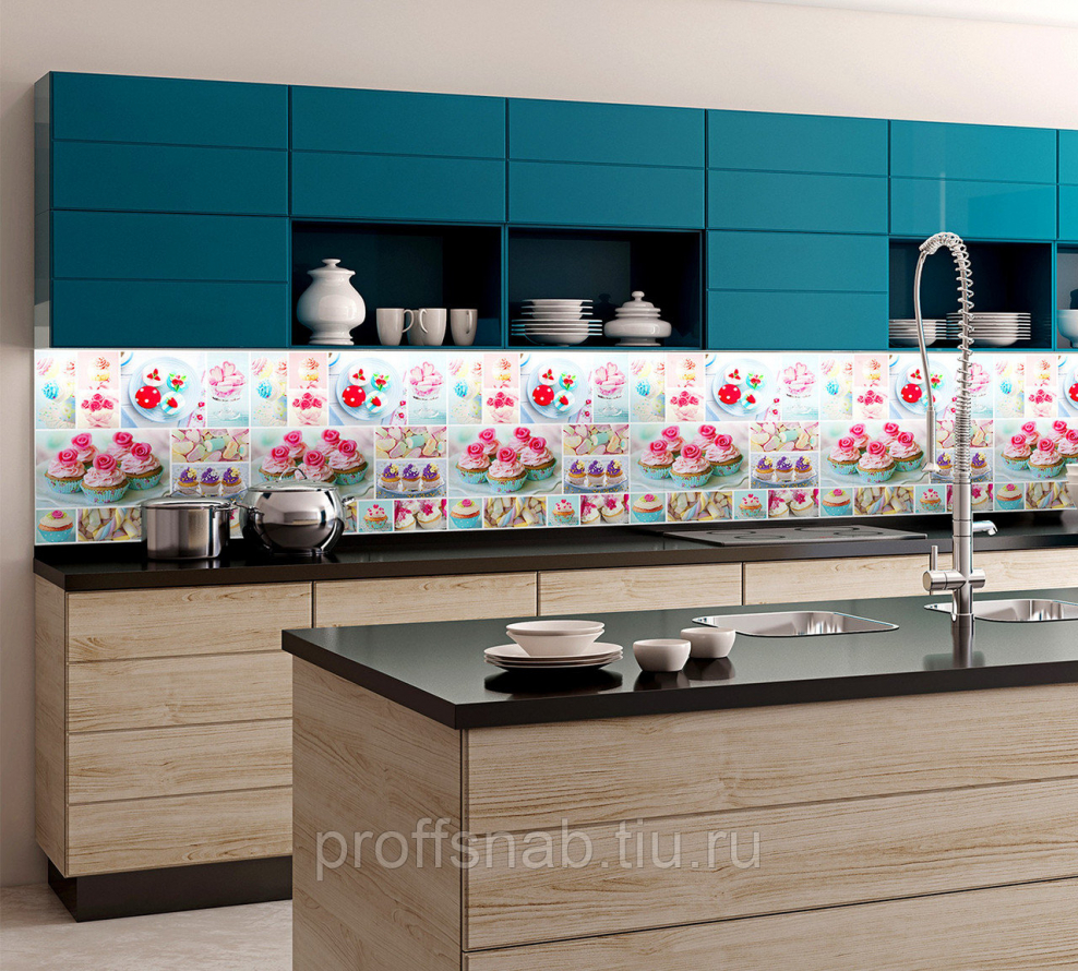 Фартук ПВХ лофт пластик (0,6м*3м*1мм)