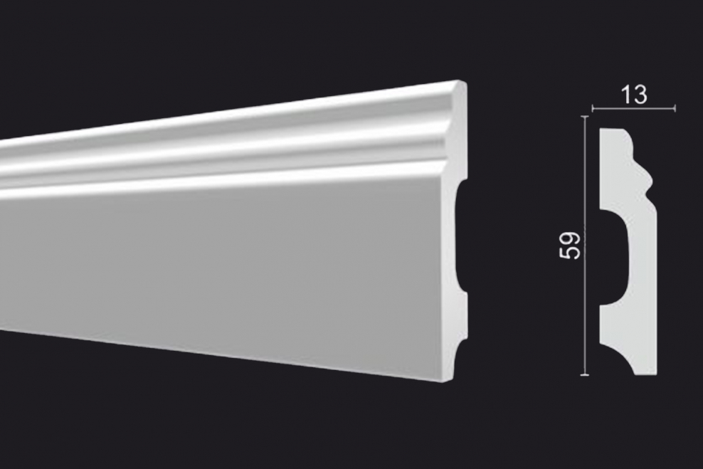 Плинтус Decor-dizayn dd48