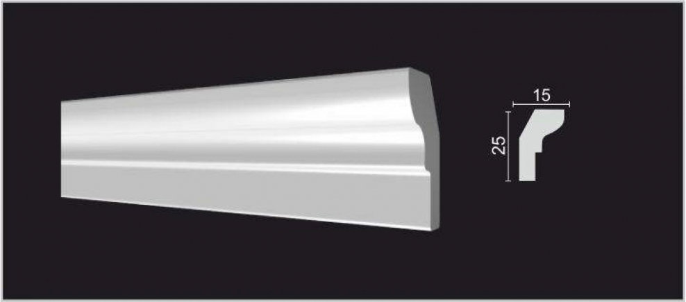 Карниз Decor-dizayn 41*40*2000мм