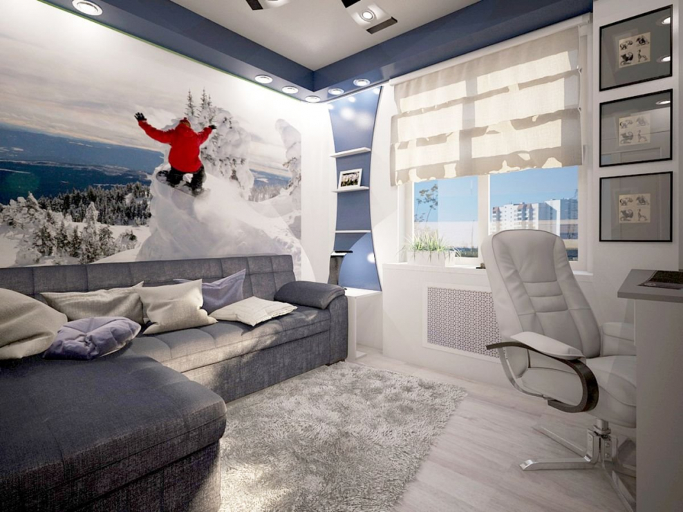 Интерьер комнаты для подростка