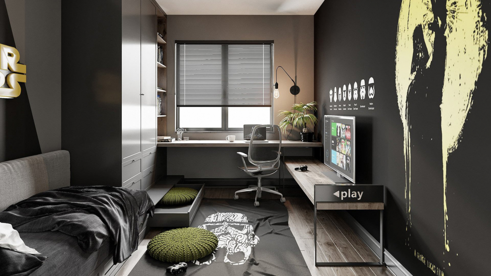 Интерьер комнаты для подростка