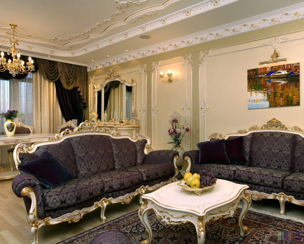 Стиль рококо Барокко в интерьере