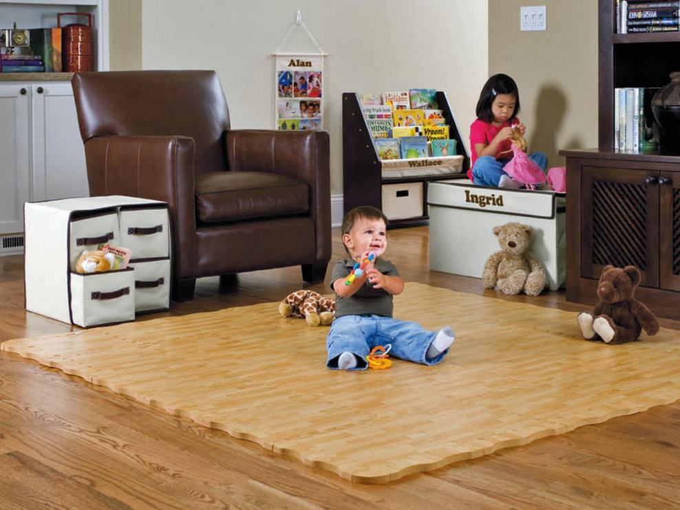 Напольное материалы для детской комнаты