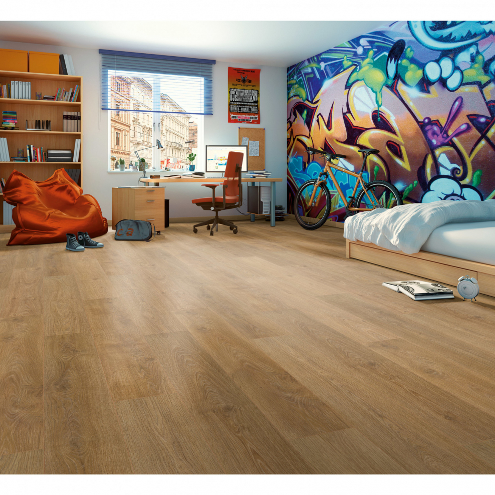 Ламинат Egger Home Вуд Димас пестрый