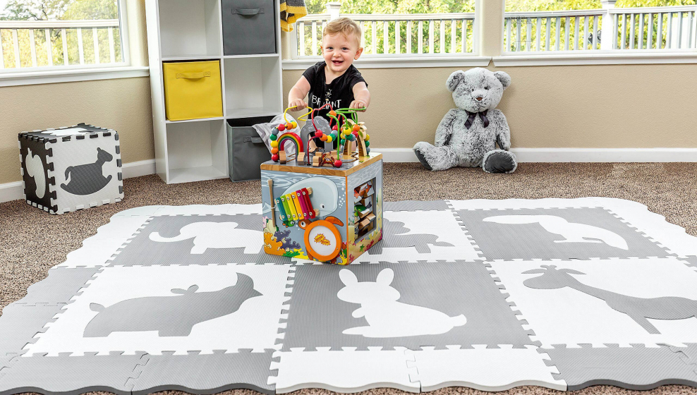 Коврики пазлы для напольного покрытия