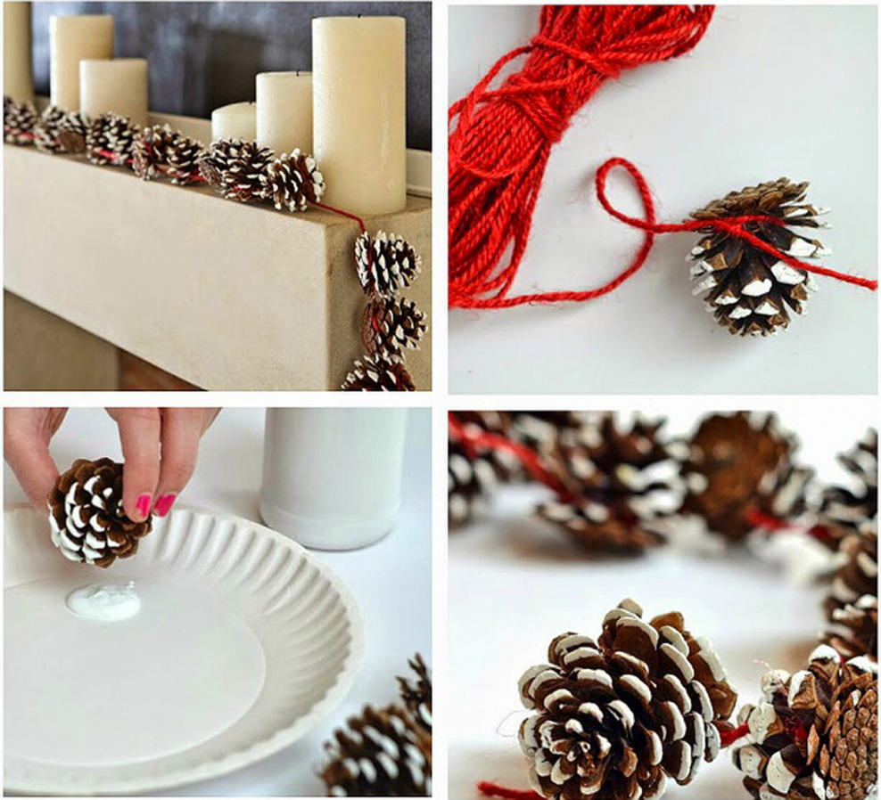 Украшения на новый год своими руками