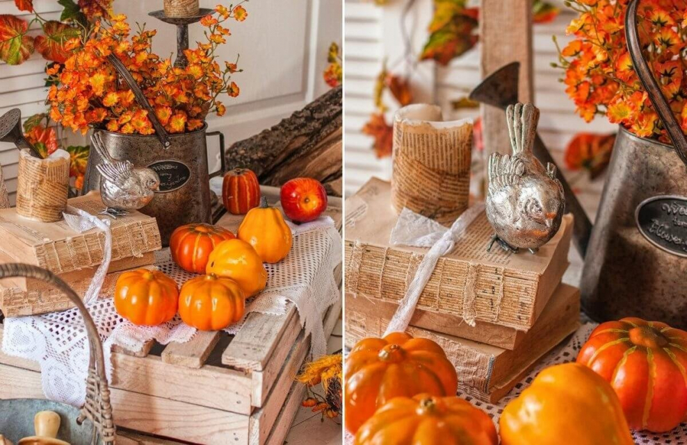 Осенний декор интерьера
