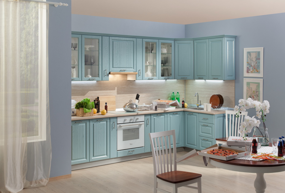 Гарнитур Роял Вуд Прованс зеленый