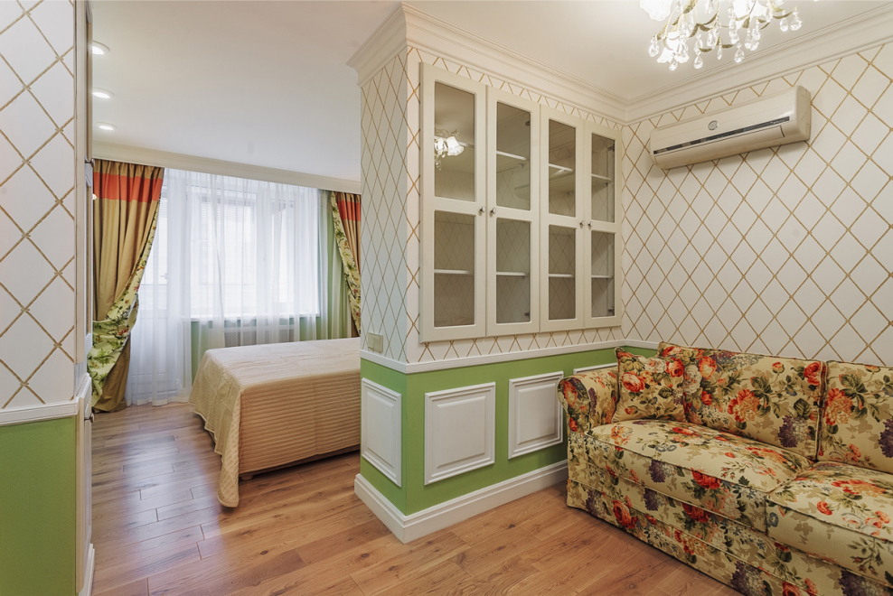 Гостиная спальня 17 кв