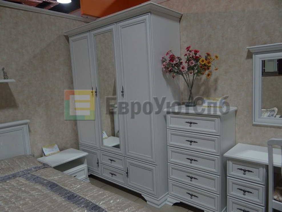 Комод Kentaki kom 5s белый