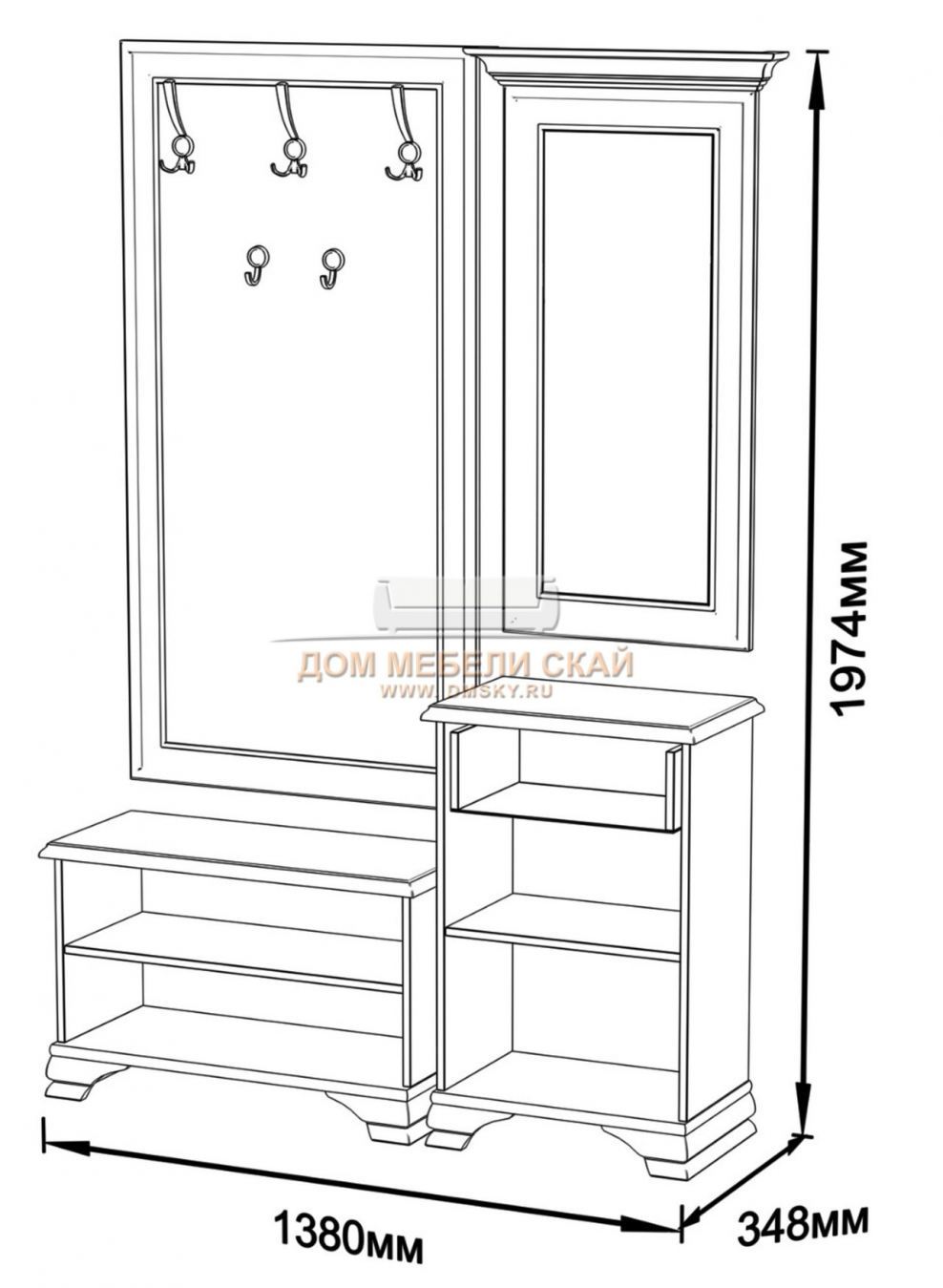 БРВ Кентаки спальня