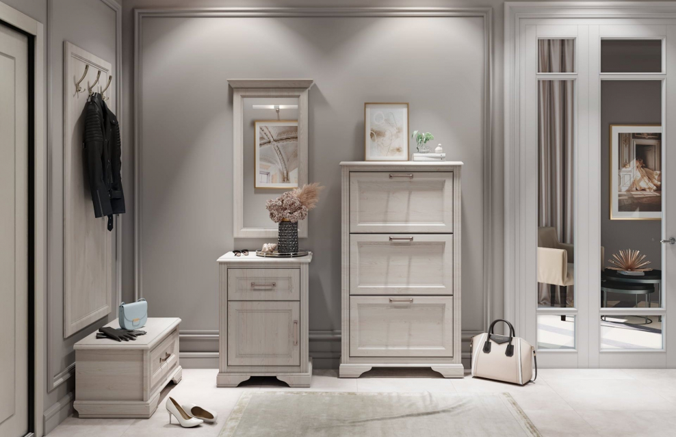 БРВ мебель Кентаки белая