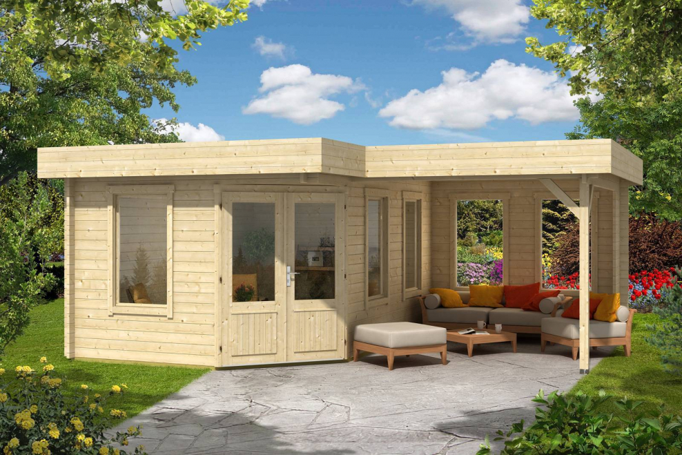 Садовый домик из минибруса 5х4,5