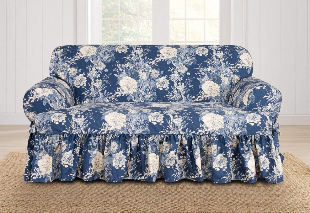 Чехол накидка на диван