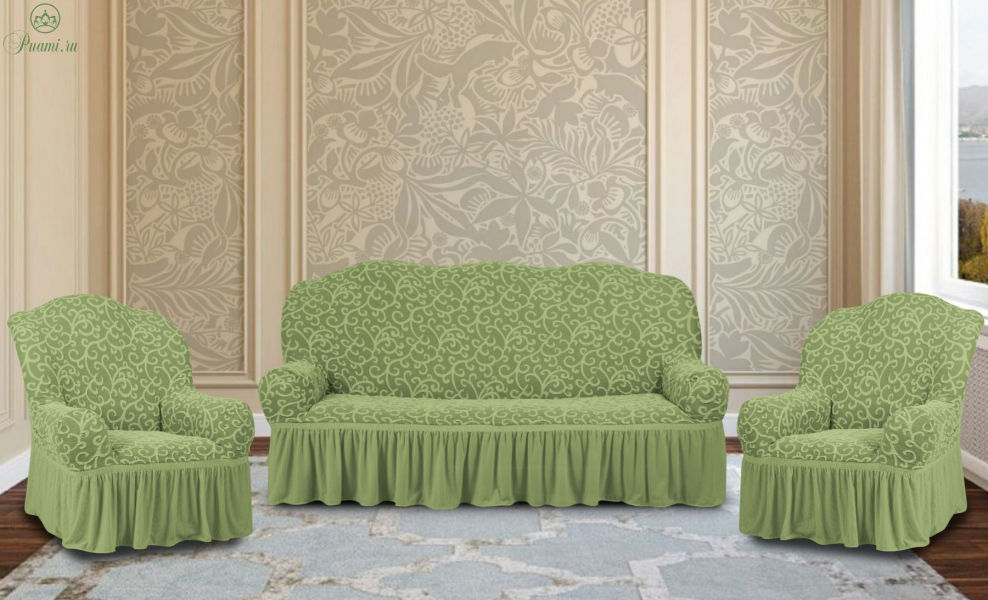 Картекс чехлы на диван и 2 кресла