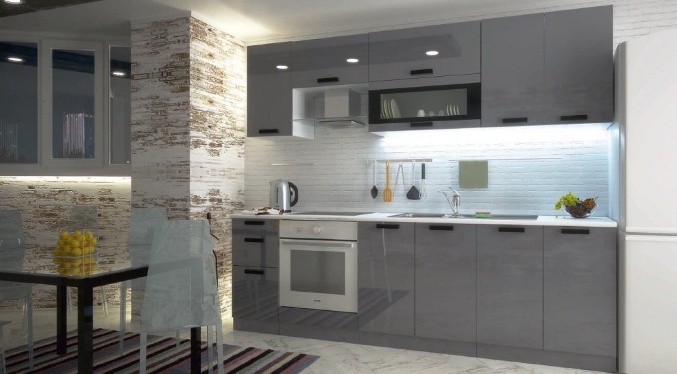 Кухонный гарнитур Леко Аляска