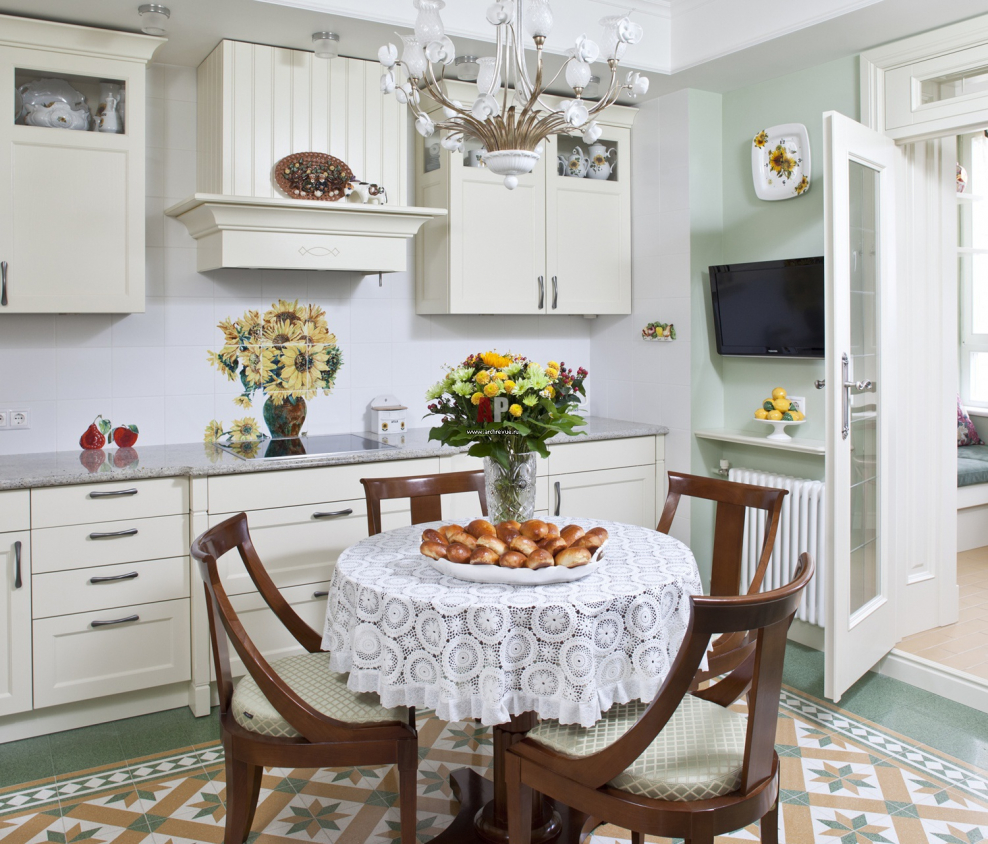 Интерьер кухни Кантри