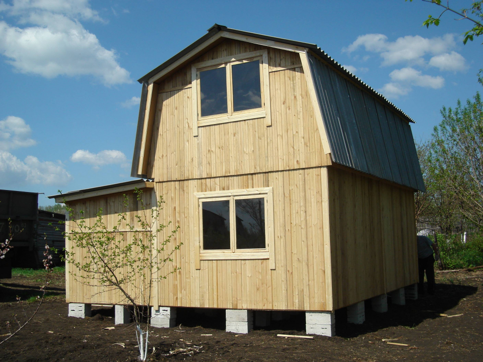 Сборно щитовой дом