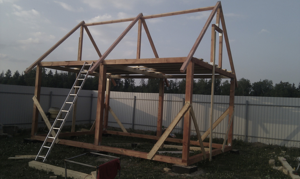 Стройка века на даче