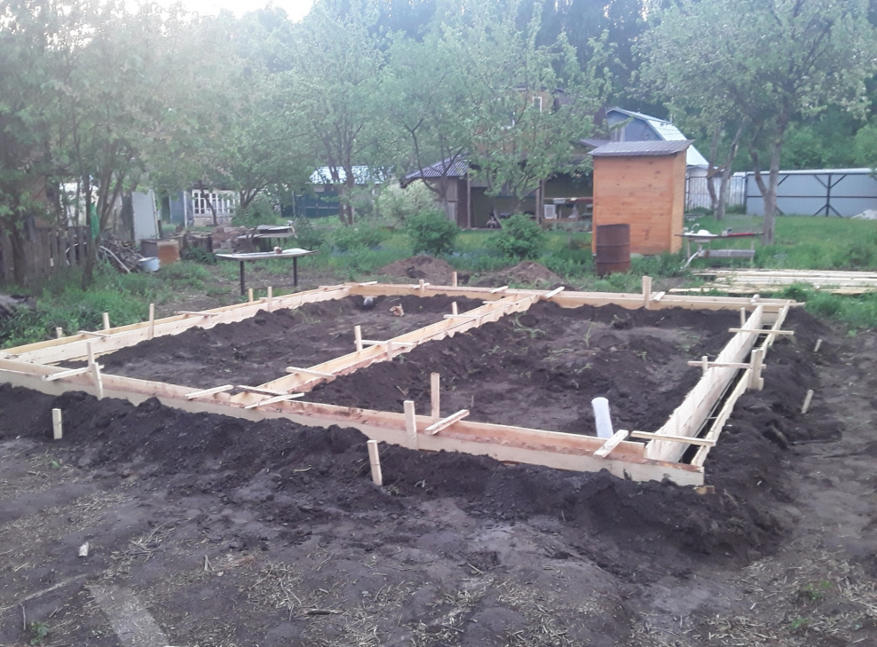 Каркас летнего домика