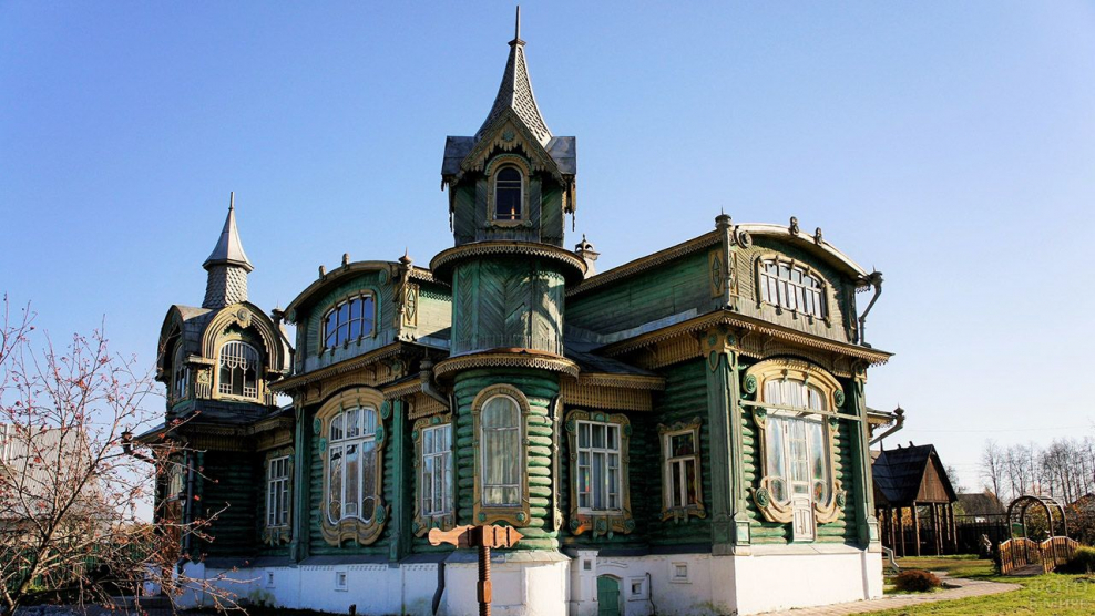 Гороховец. Дом Шорина м.и., Модерн.