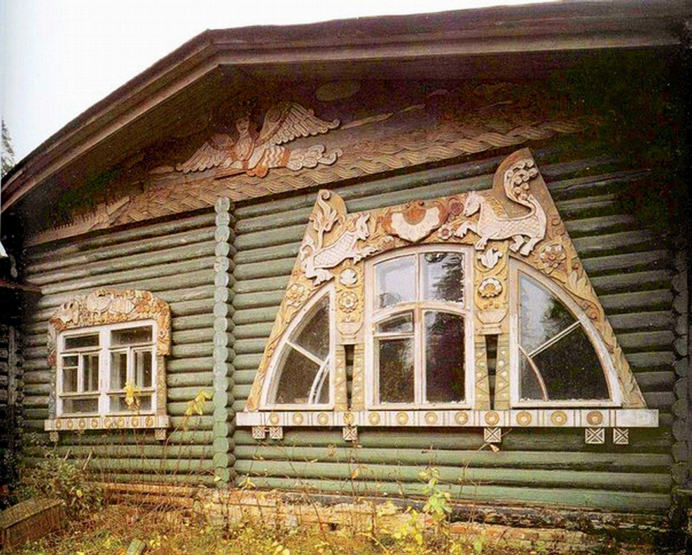 Русский деревянный Модерн в архитектуре